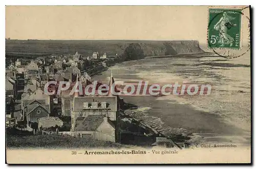 Cartes postales Arromanches les Bains vue generale