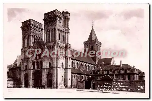 Ansichtskarte AK Caen l'Abbaye aux Dames l'eglise de la Trinite