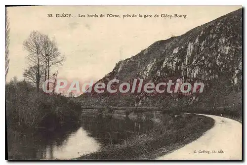 Ansichtskarte AK Clecy les Bords de l'Orne pres de la gare de Clecy Bourg