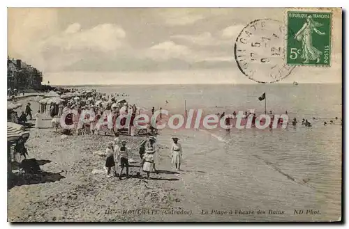 Ansichtskarte AK Houlgate Calvados la plage a l'heure des Bains