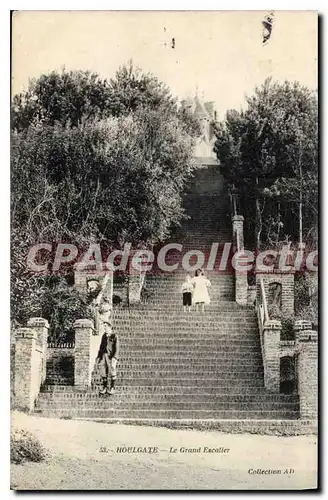 Cartes postales Houlgate le grand escalier