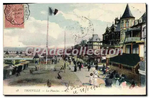 Cartes postales Trouville les Planches