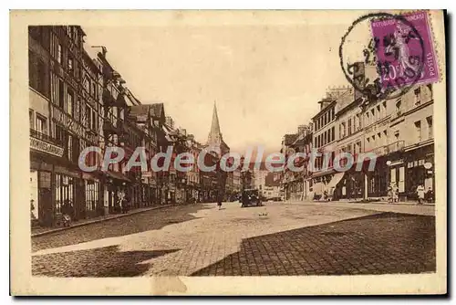 Cartes postales Lisieux la place Victor Hugo