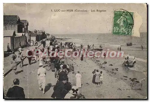 Cartes postales Luc sur Mer Calvados les Regates