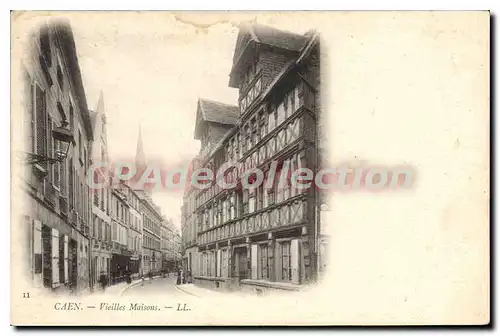 Ansichtskarte AK Caen Vieilles maisons