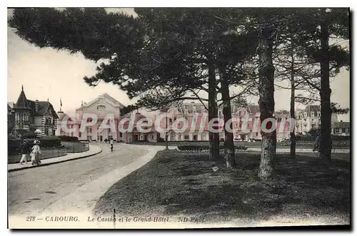 Cartes postales Carboug le casino et le grand hotel