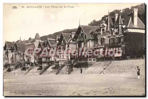 Cartes postales Houlgate les Villas sur la plage