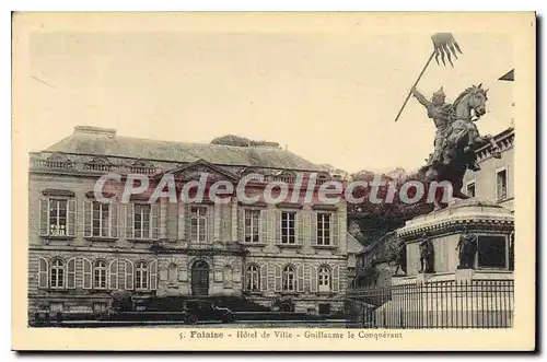 Cartes postales Falaise hotel de ville Guillaume le Conquerant