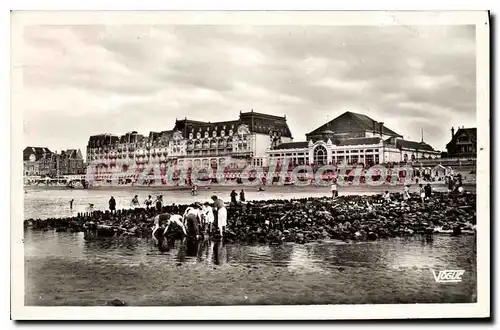 Cartes postales Cabourg la plage a maree basse