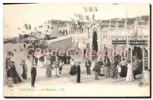 Cartes postales Trouville les Planches