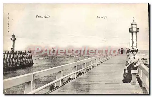 Cartes postales Trouville la Jetee