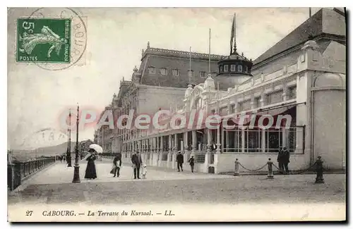 Cartes postales Cabourg la Terrasse du Kursaal