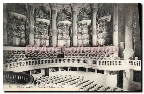 Cartes postales Deauville Salle de Theatre