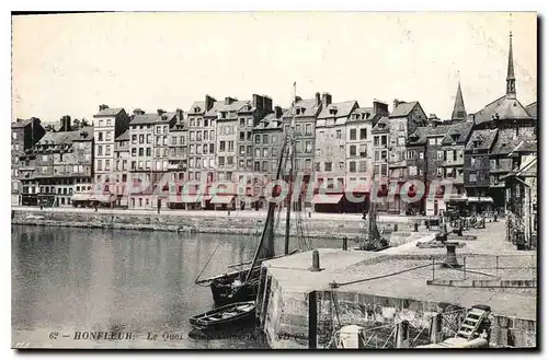 Cartes postales Honfleur le Quai