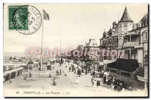 Cartes postales Trouville les Planches