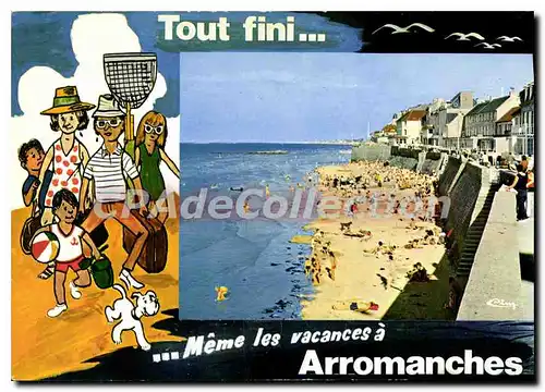 Cartes postales moderne Arromanches Calvados