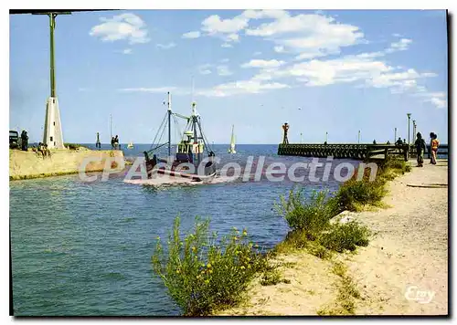 Cartes postales moderne Courseulles sur mer calvados le chenal