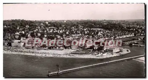 Cartes postales moderne Trouville Deauville Calvados vue aerienne la Jetee