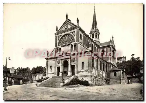 Cartes postales moderne Trouville Calvados la Reine des plages Eglise N Dame des Victoires