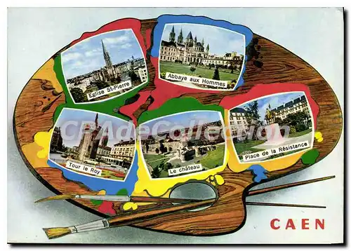 Cartes postales moderne Caen Calvados