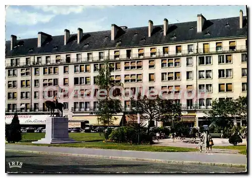 Moderne Karte Caen Plave de la Resisrance