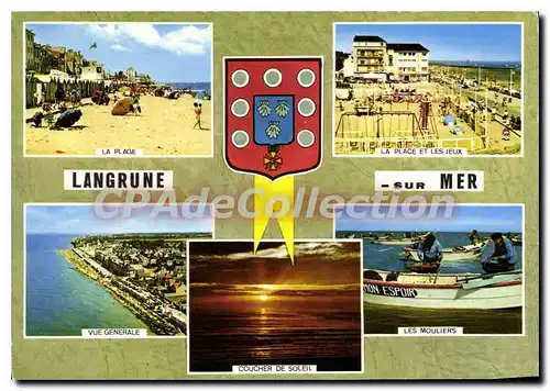 Cartes postales moderne Langrune sur Mer Calvados