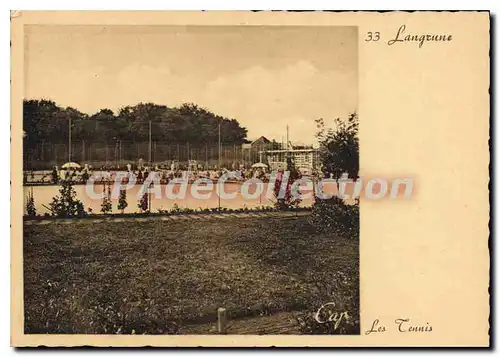 Cartes postales moderne Langrune les Tennis