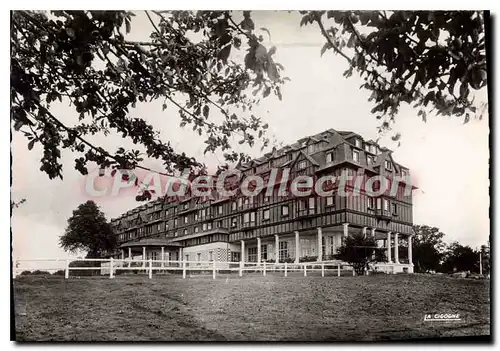 Moderne Karte Deauville Calvados la plage tleurie New Golf hotel