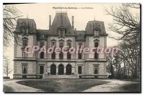 Ansichtskarte AK Montfort le Rotrou le chateau