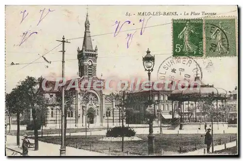 Cartes postales Malo les Bains La Place Turenne