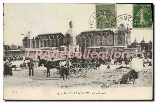 Cartes postales Malo les Bains Le Casino