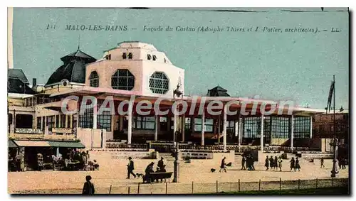 Cartes postales Malo les Bains Facade du Casino