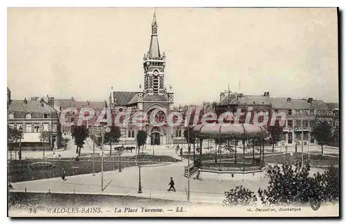 Cartes postales Malo les Bains La Place Turenne