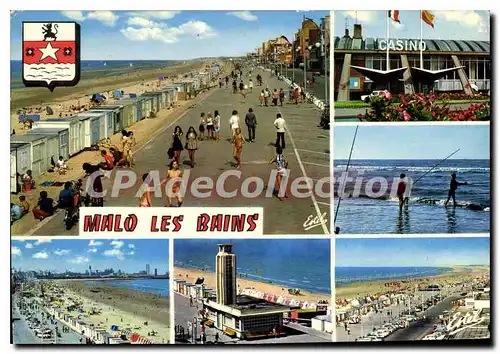 Cartes postales moderne Malo les Bains La Cote D'Orale