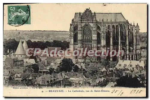 Cartes postales Vieux Beauvais la Cathedrale vue de St Etienne