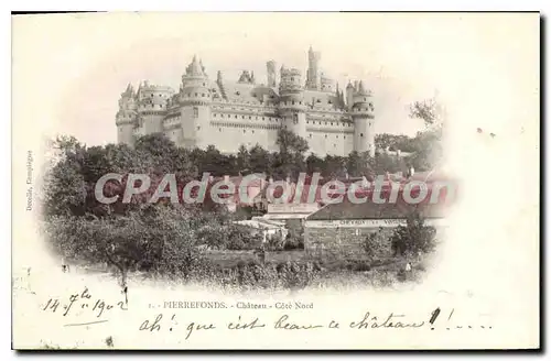 Ansichtskarte AK Pierrefonds Chateau Cote Nord