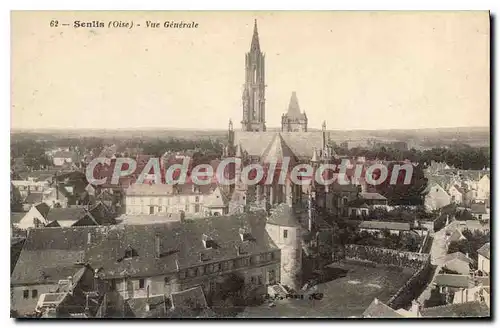 Ansichtskarte AK Senlis Oise Vue generale