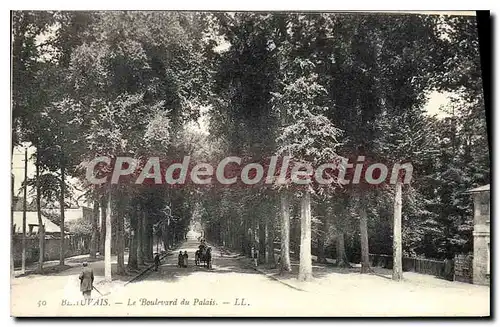 Ansichtskarte AK Beauvais Le Boulevard du Palais