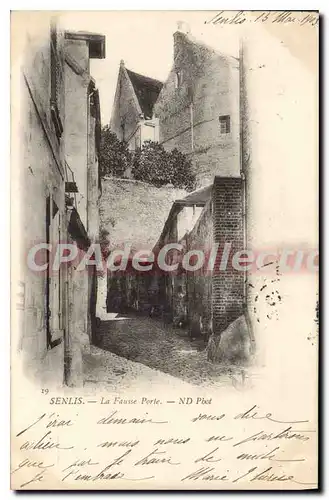 Cartes postales Senlis La Fausse Porte