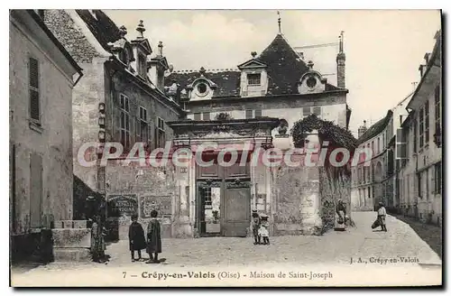 Cartes postales Crepy en Valois Oise Maison de St Joseph