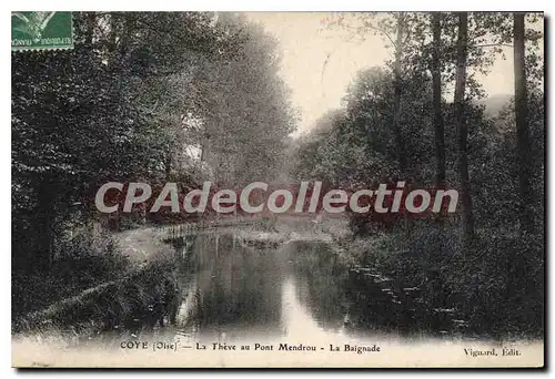 Cartes postales Coye Oise La Theve au Pont Mendrou