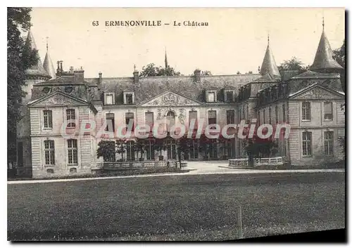 Cartes postales Ermenonville Le Chateau