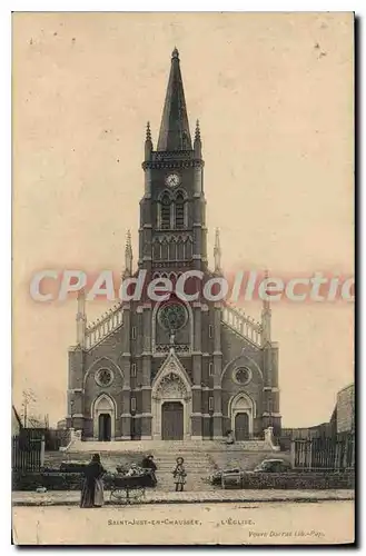 Cartes postales St Just en Chaussee L'Eglise