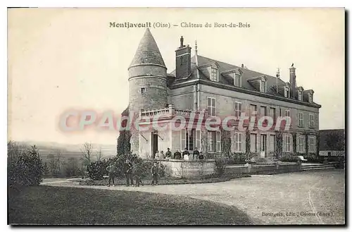 Ansichtskarte AK Montjavoult Oise Chateau du Bout du Bois