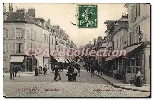 Cartes postales Compiegne Rue Solferino