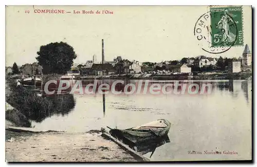 Cartes postales Compiegne Les Bords de l'Oise