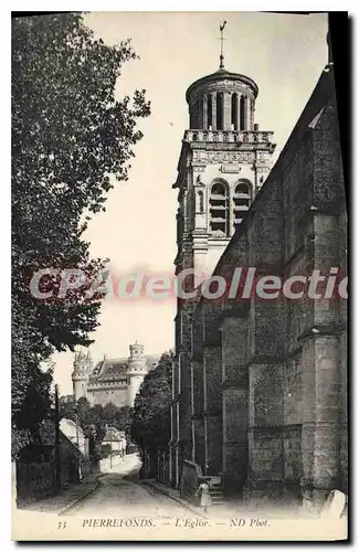 Cartes postales Pierrefonds L'Eglise