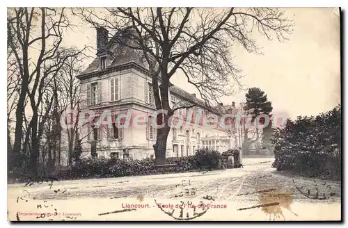 Cartes postales Liancourt Ecole de France