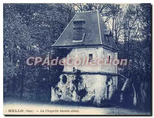 Ansichtskarte AK Mello Oise la chapelle Sainte Anne