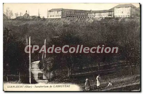 Cartes postales Liancourt Oise Sanatorium de Labruyere